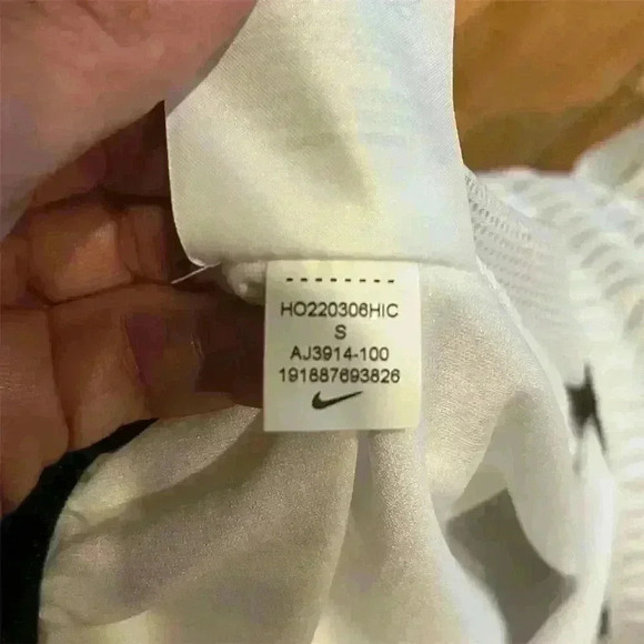 Nike Men's Dri-Fit Icon Basketball Shorts White Size S - Picture 5 of 6